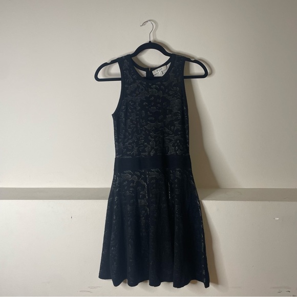 Milly Floral Print Mini Dress Size P - Picture 3 of 10